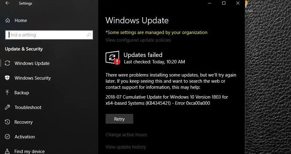 windows 10 download fails