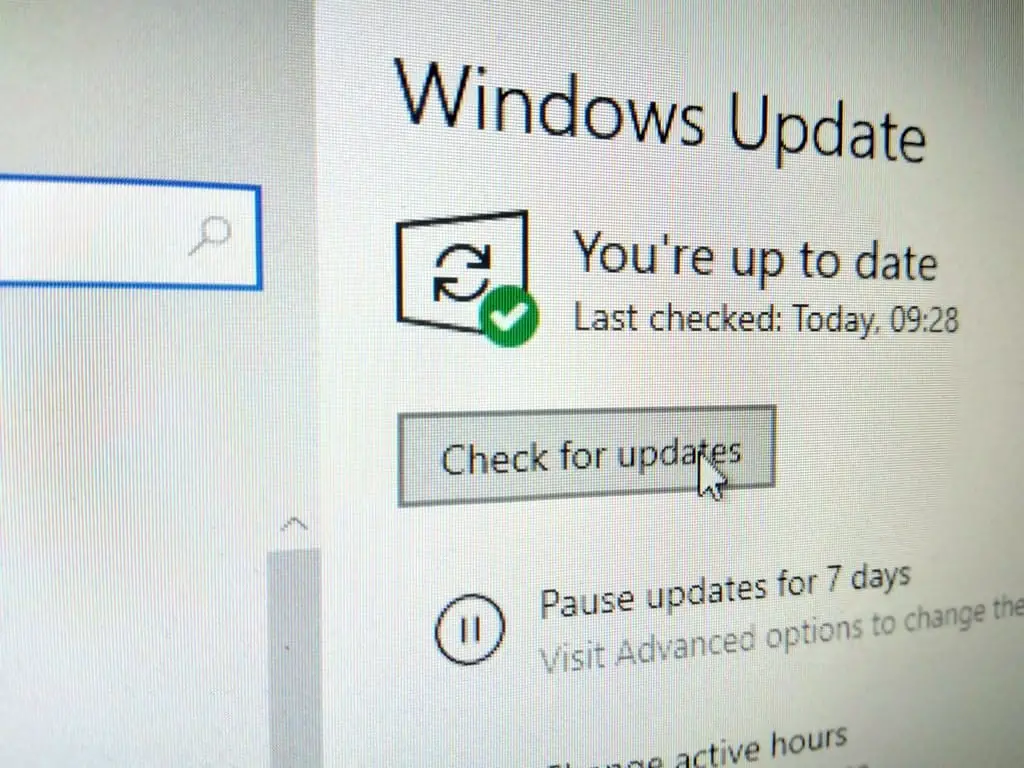 Windows 10 update failed to install