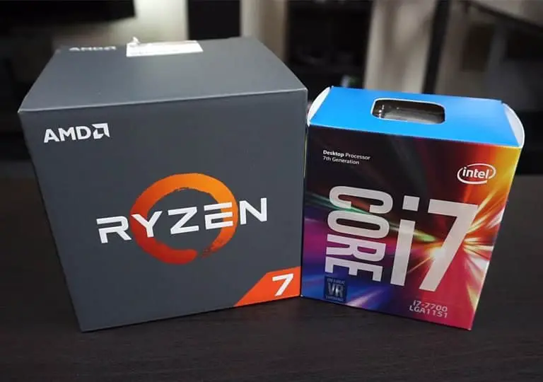 Intel Core i7 vs AMD RYZEN 7 Which is best