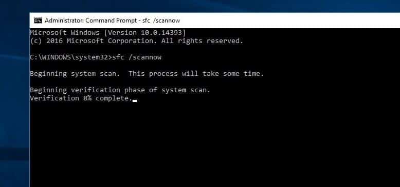 Проверка на системни файлове windows 10