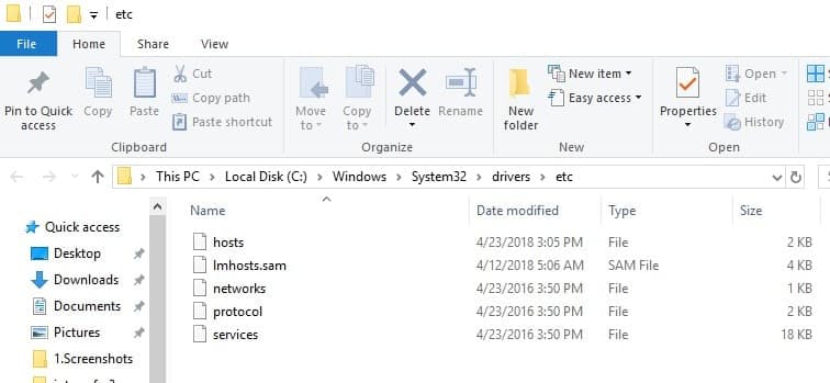 Delete etc Folder Files on