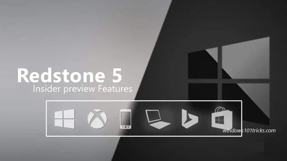 Features Introduced on Windows 10 Redstone 5