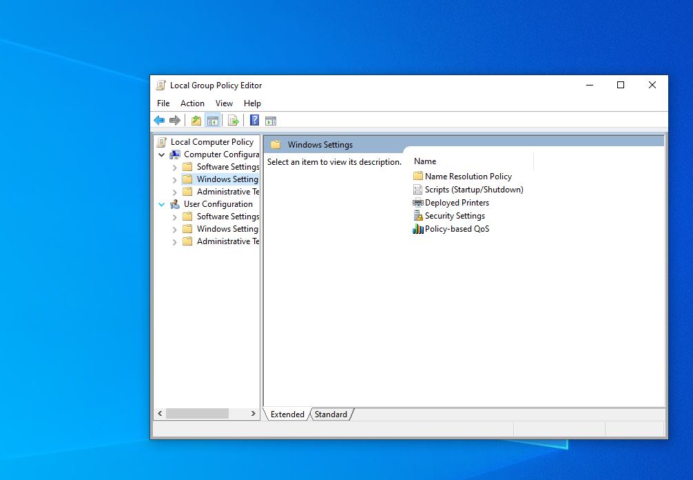 group policy management tools windows 10