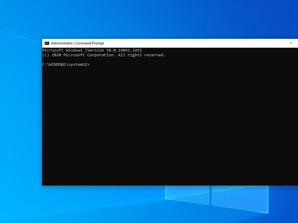 command prompt windows 10 commands list