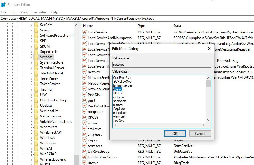 Registry Optimizer konnte einen Windows-Dienstfehler nicht beheben