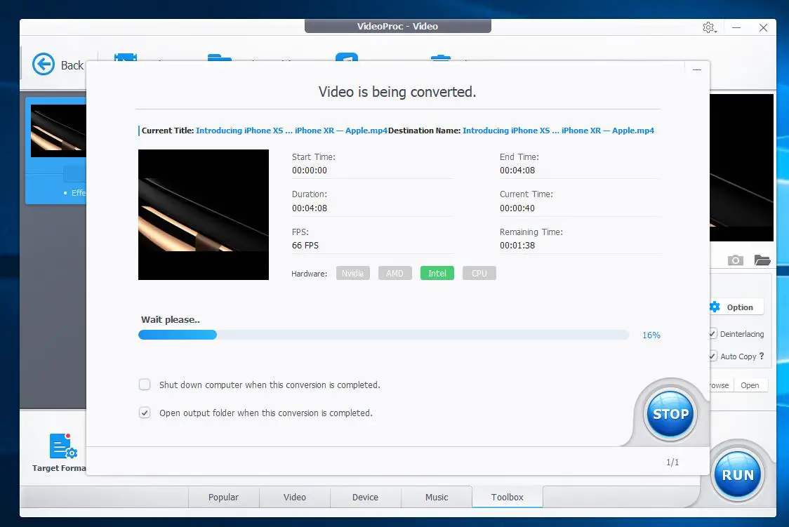 video converting