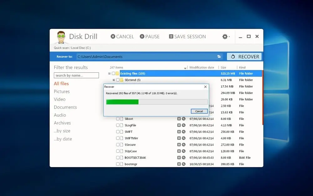 Disk drill SD card recovery