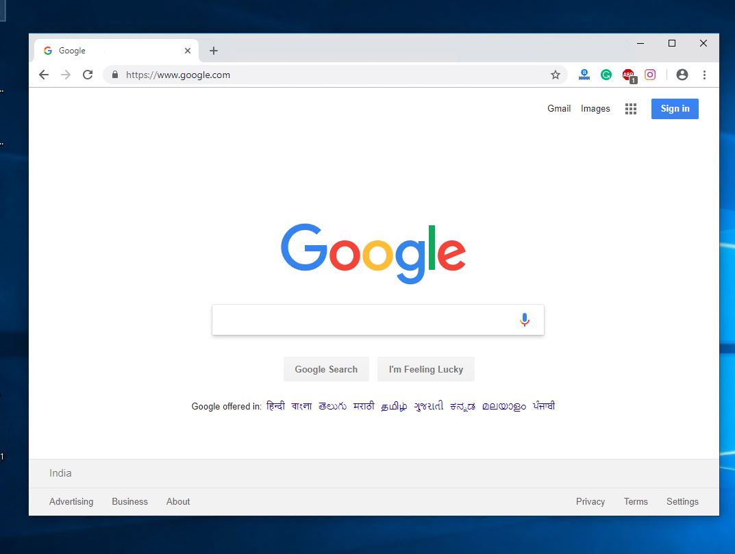 how to put a google chrome icon on desktop