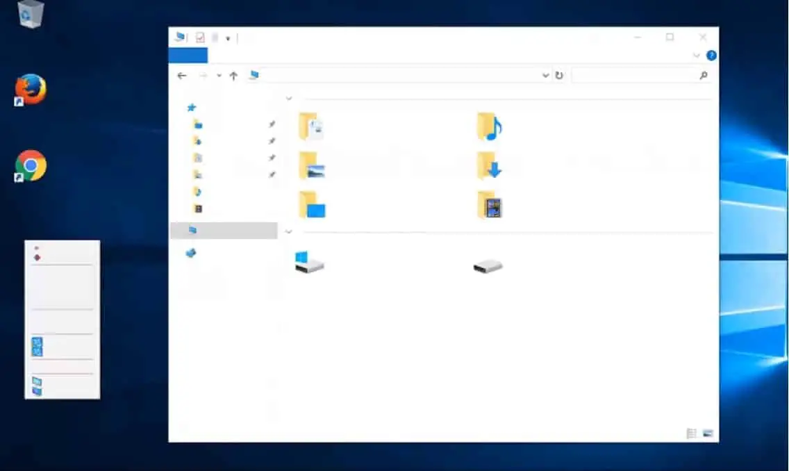 windows 10 text not visible