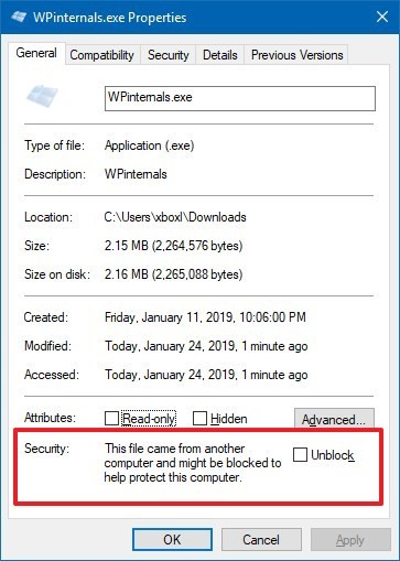 Vermeiden Sie die Verwendung von SmartScreen in Windows 10