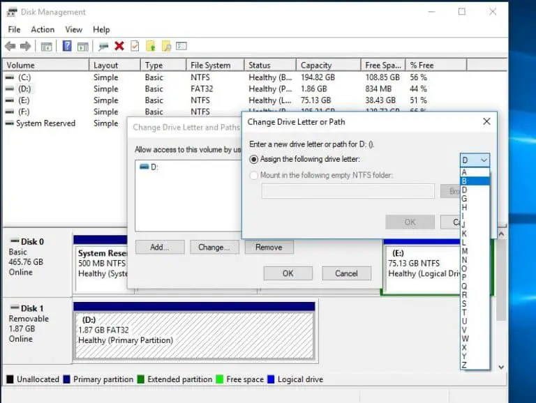 changing the volume to be scanned by disk aid