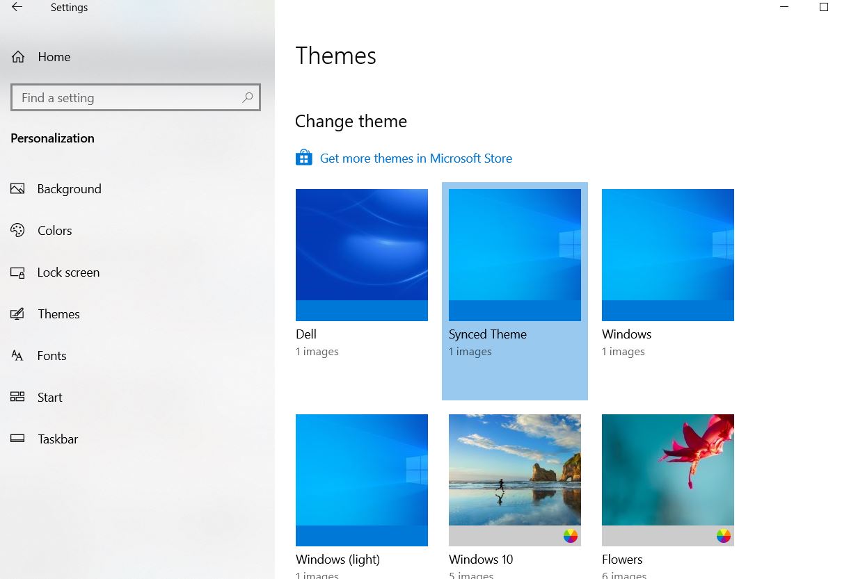 how to make a theme in windows 10