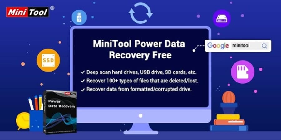 minitool power data recovery v7.0 has stopped working won