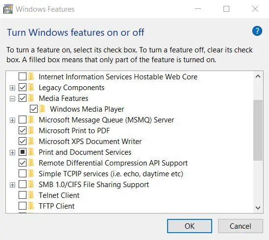 Windows Media Player-Funktion