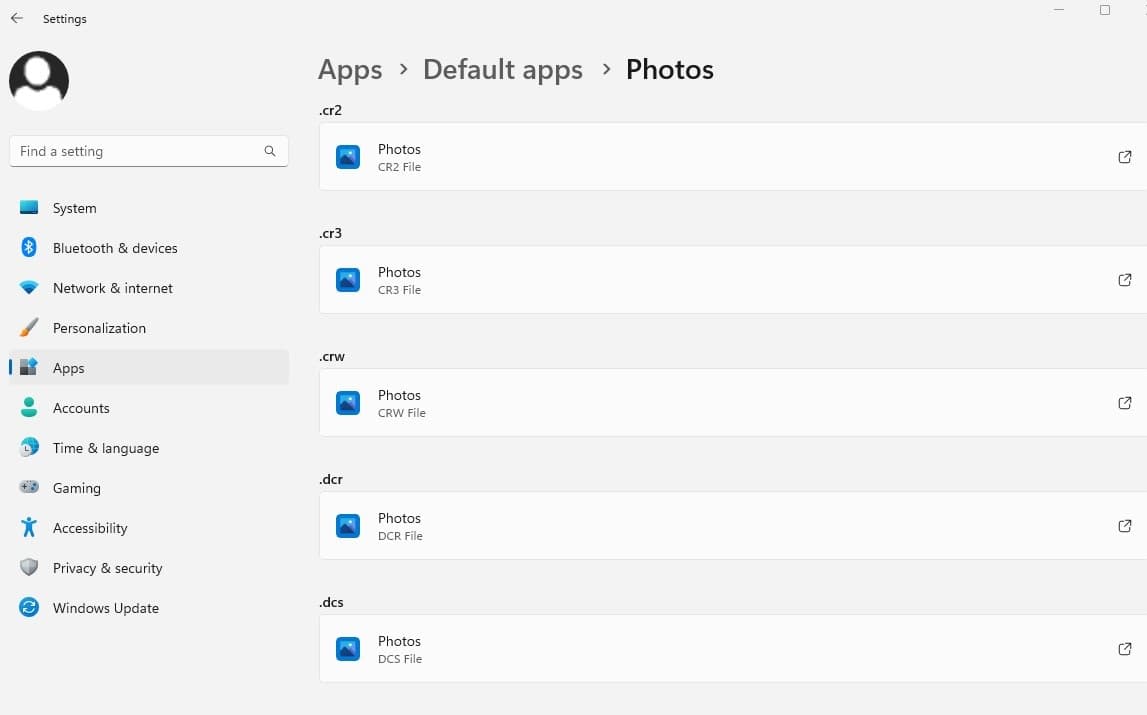 Check image file formats