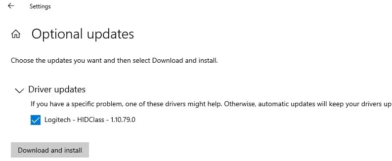Download driver update