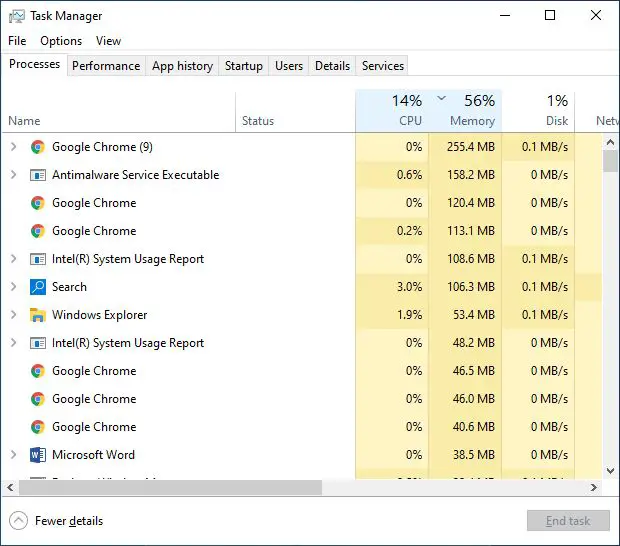 Taskmanager