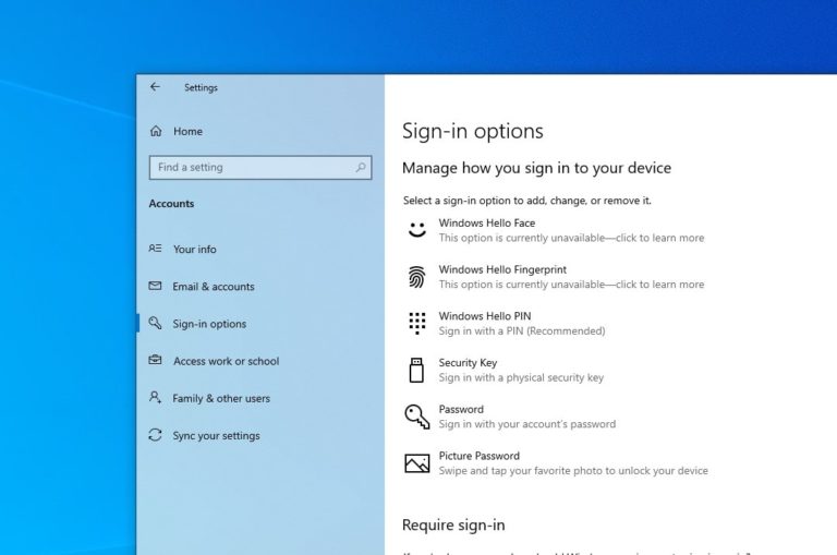 Solved Windows Hello Not Working after windows 10 update
