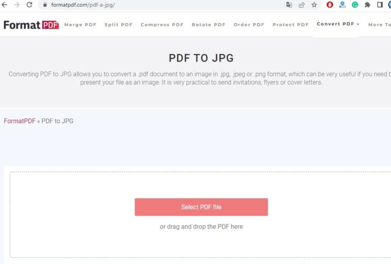 How to convert PDF to JPG on windows 10 (5 ways)