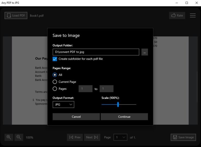 How to convert PDF to JPG on windows 10 (5 ways)