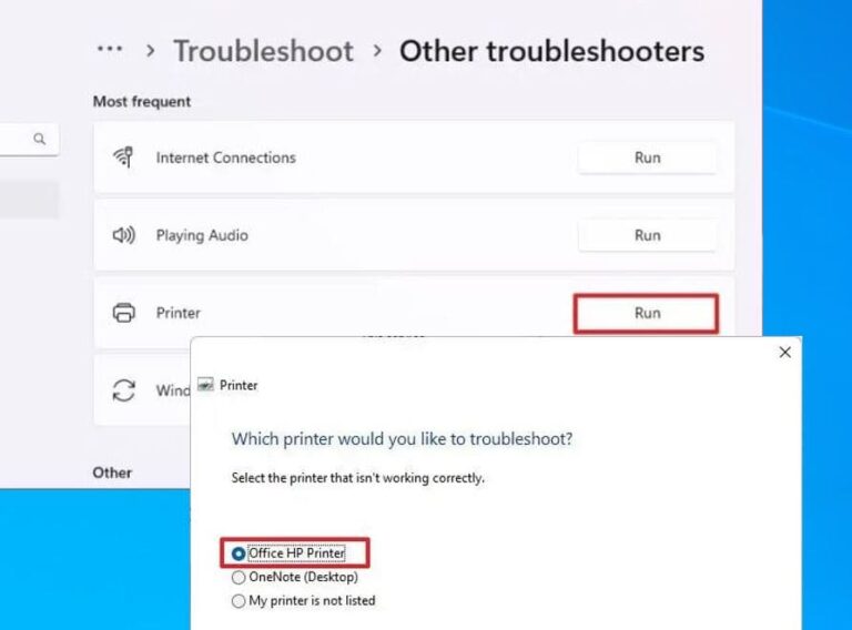 Printer not working or Not printing documents (6 Solutions)