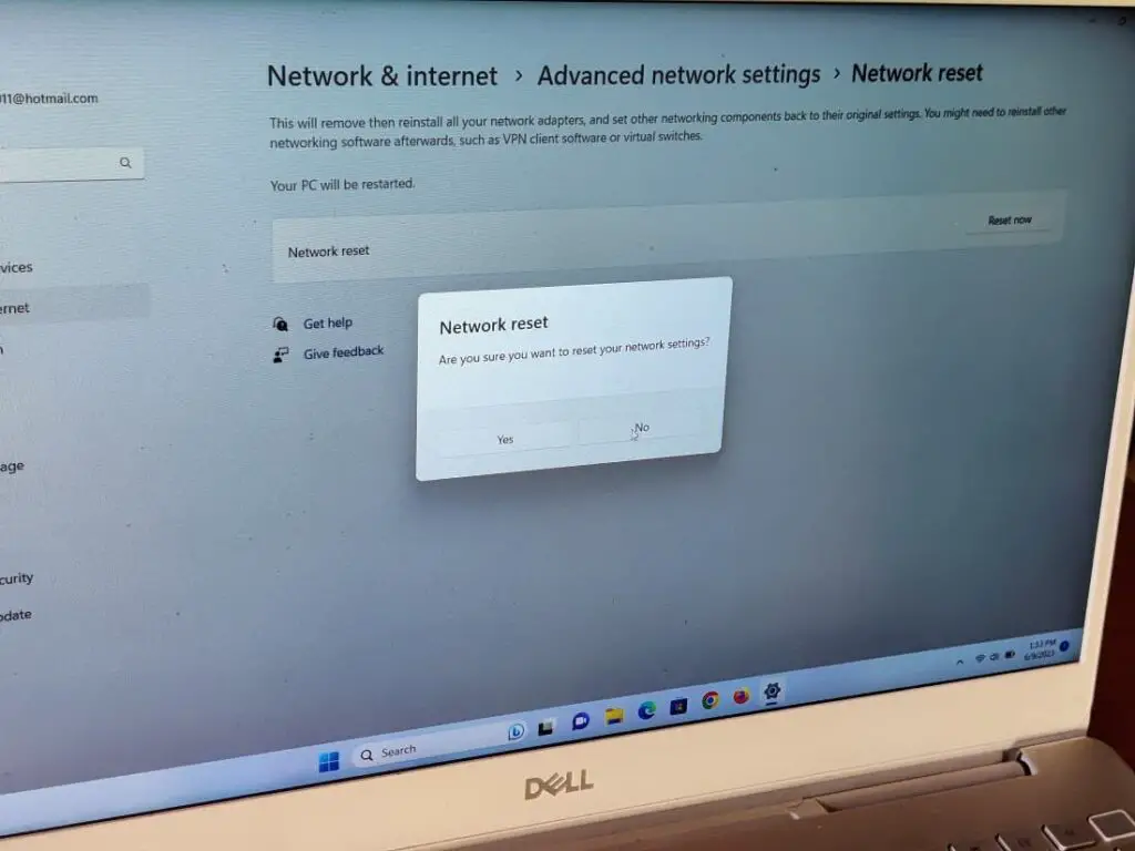 How to Reset Windows 11 Network Settings