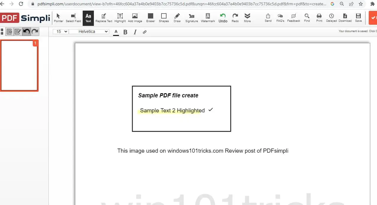 create new PDF