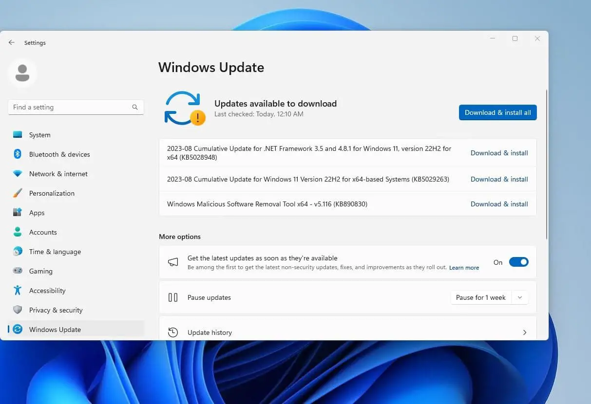 windows 11update Download