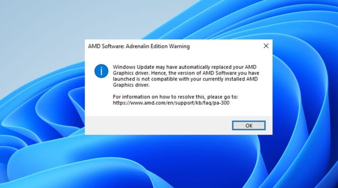 AMD Drivers Not Installing